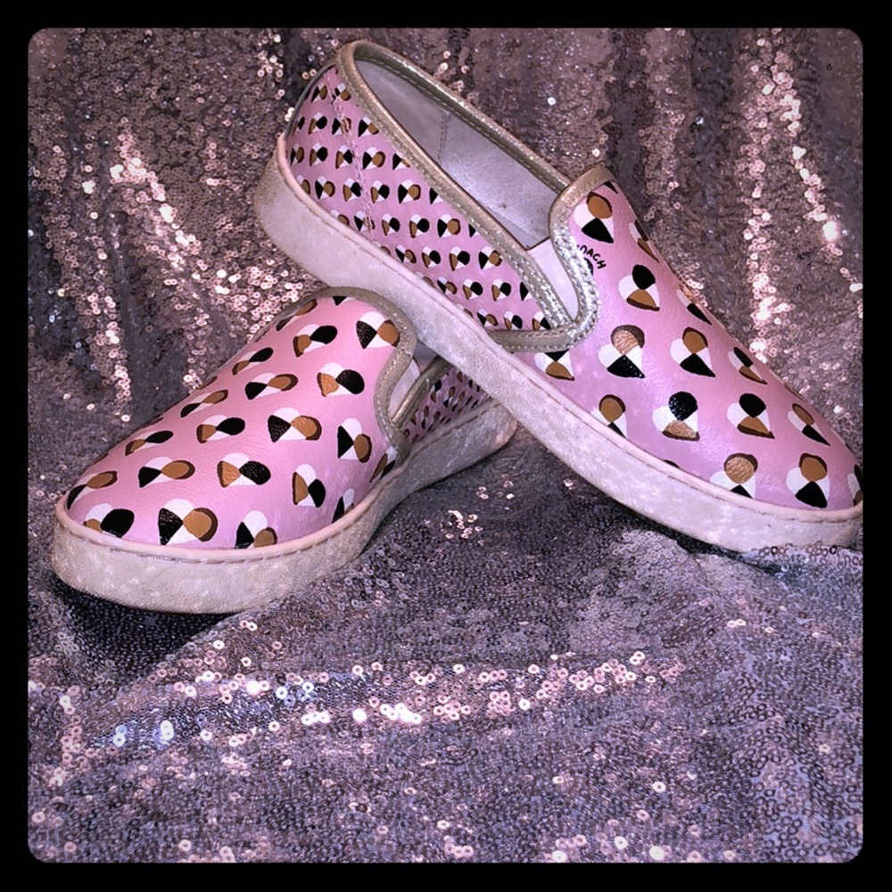 Coach slip on sneakers!